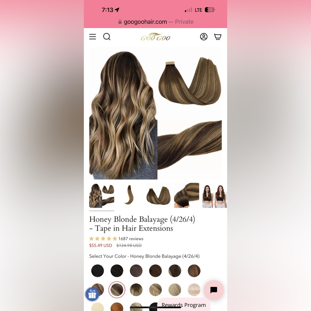 Goo goo hair extensions